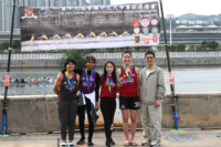 Ms YEUNG Tsoi Yi (Year 1, Computer Science and Engineering) (first left) as member of the first runner-up team in Women's 4+ competition